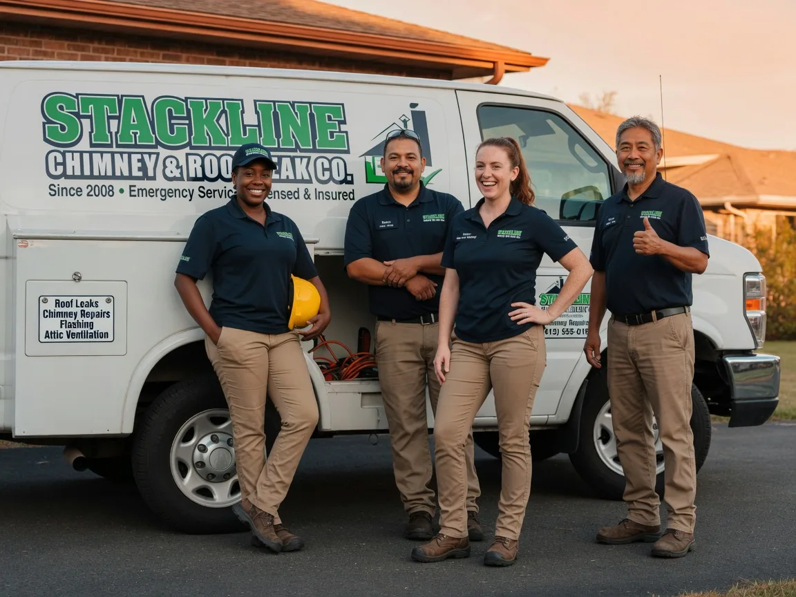 Chimney flashing repair company in Clarksville, PA
